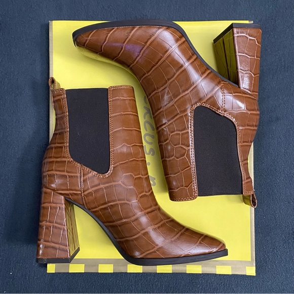 Circus NY By Sam Edelman Polly Ankle Croc Boot - Picture 12 of 14